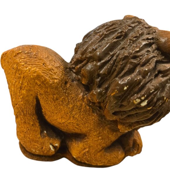 Vintage Lion Figurine AS IS 3 inch Zoo Wildlife Animal Figure - Picture 3 of 16